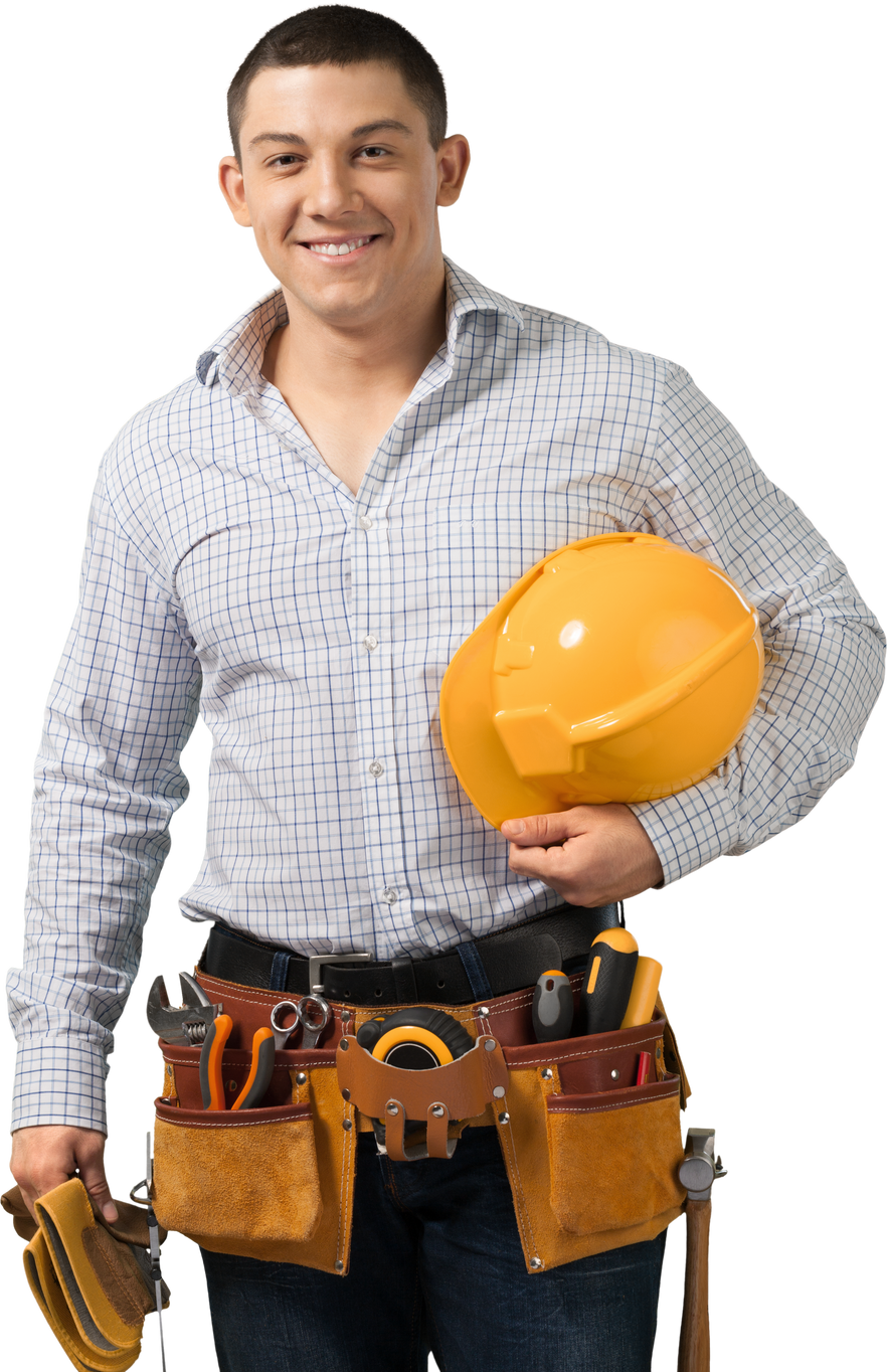 Happy Building Contractor